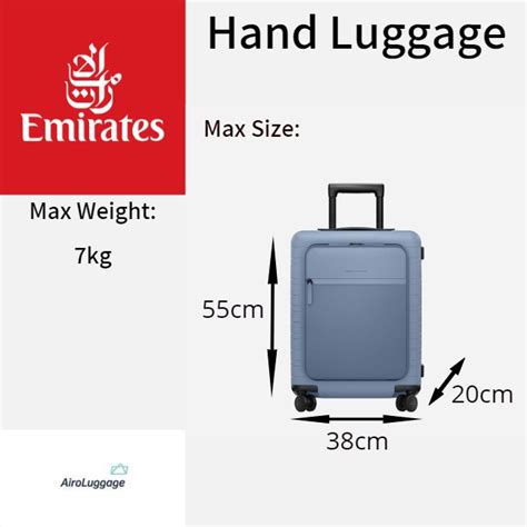 emirates cabin baggage size.